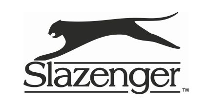 Wir führen Artikel der bekannten Marke Slazenger Das Logo der Marke Slazenger