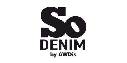 Wir führen Artikel der bekannten Marke So Denim by AWDis Das Logo der Marke So Denim by AWDis