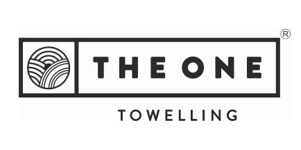Wir führen Artikel der bekannten Marke The one Towelling Das Logo der Marke The one Towelling