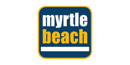 Das Logo der Marke myrtle beach