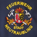 colorfully embroidered logo of a firebrigade