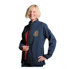 softshell jacket with club logo