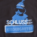 T-Shirt mit Motiv in Siebdruck