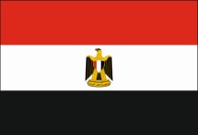 Flagge Ägyptens