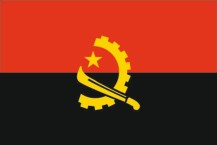 Flagge Angolas