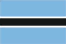 flag of Botswana