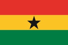 Landesfahne Ghana