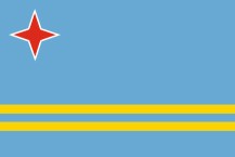 Flagge Arubas