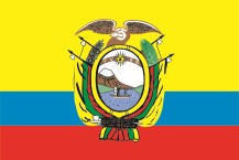Landesfahne Ecuador