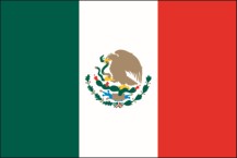Landesfahne Mexiko