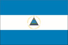 Flagge Nicaraguas