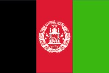 Landesfahne Afghanistan