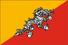 Flagge Bhutans