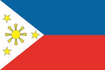 Landesfahne Philippinen