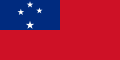 historische Fahne Samoas von 1948 - 1949 