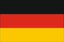 Deutschlandfahne Schwarz, Rot, Gold