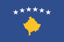 Landesfahne Kosovo