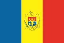 Landesfahne Moldawien