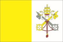 Landesfahne Vatikanstadt