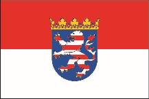 Landesflagge Bundesland Hessen