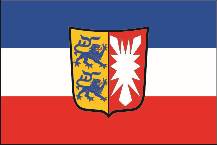 Landesflagge Bundesland Schleswig-Holstein