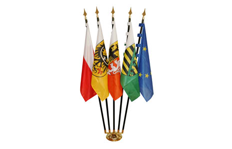 Room flags for conference and convention rooms