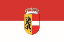 Austrian state flag of Salzburg
