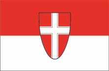 Austrian state flag of Wien