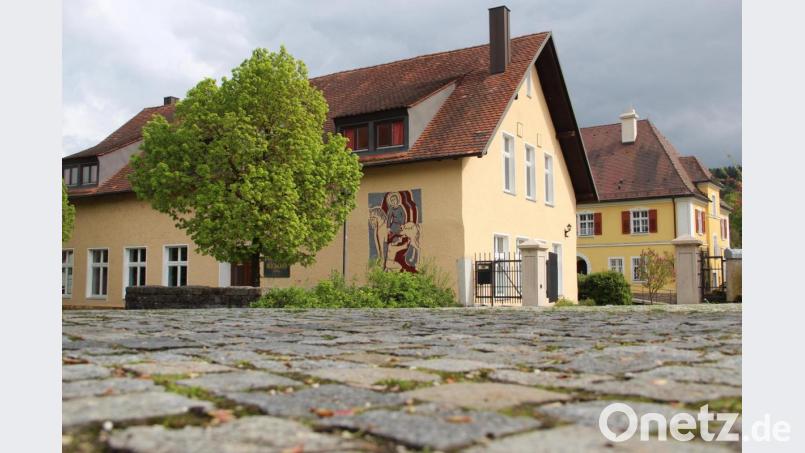 Abholung der restaurierten Vereinsfahne der St.Sebastianus Schützenverein Albaumhen Arbeitnehmer Bewegung Bach