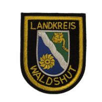 handgesticktes Landkreiswappen