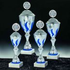 goblet set in four different sizes with lid