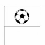 paper flag white with football