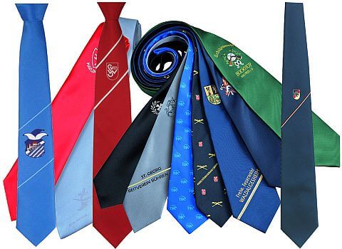 woven neckties