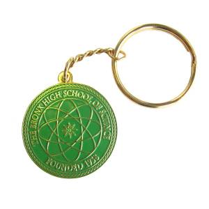 Keyring for metal badges