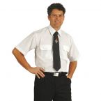 Pilotenhemd Kurzarm ohne Schulterklappen