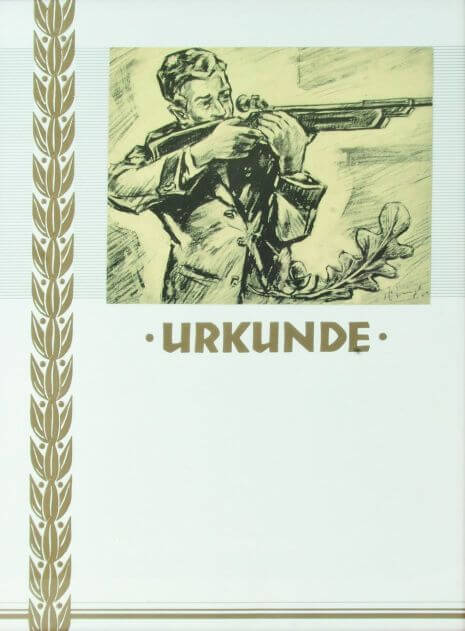 Urkunde mit Bildmotiv Nr. 674 Schützenverein Urkunde mit Bildmotiv Nr. 674 Schützen