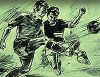 Beispiel Bildmotiv Nr. 200 Fußballverein für nebenstehende Urkunde Bildmotiv Fussballverein Nr. 200