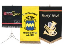 high quality music stand banners