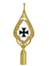 Flag finial with Iron Cross