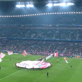 optimal sichtbarer Werbeträger im Stadion